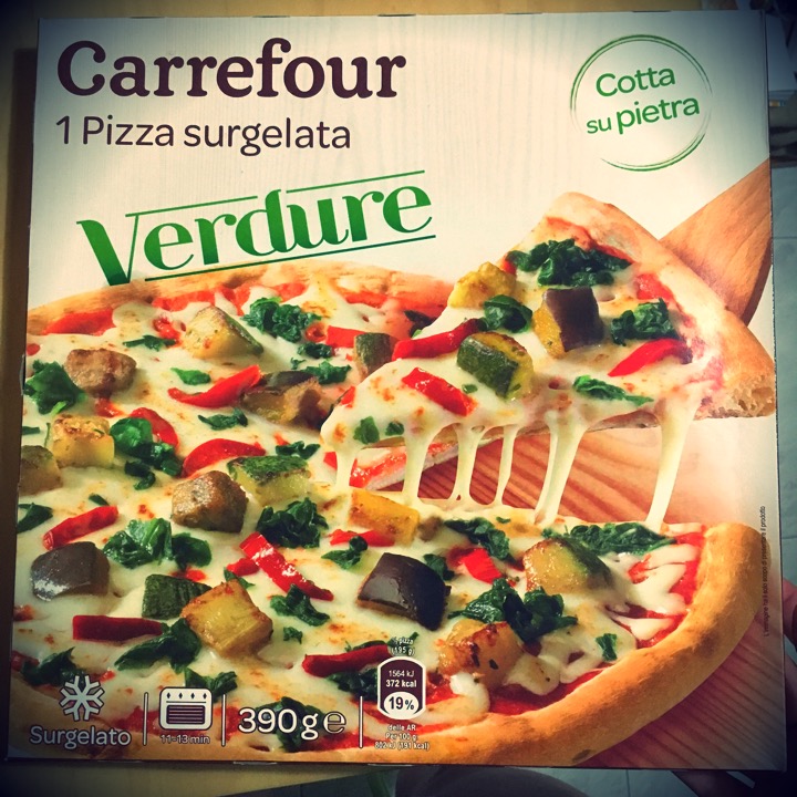 132. CARREFOUR – Pizza Surgelata Verdure (2,69€) – The world of